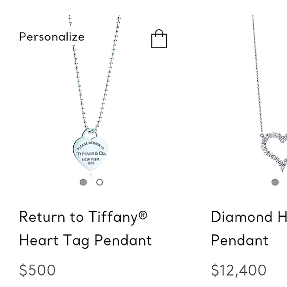 Tiffany & Co. Large Sterling Silver Heart Pendant - Picture 13 of 13